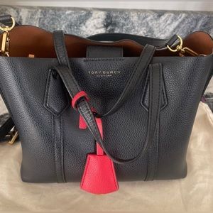 SMALL PERRY TRIPLE -COMPARTMENT TOTE BAG